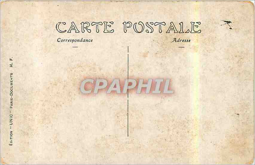 CPA Paris La Cascade du Bois de Boulogne qui se precipite d'une grotte artificielle d'eaux etages  — Rückseite