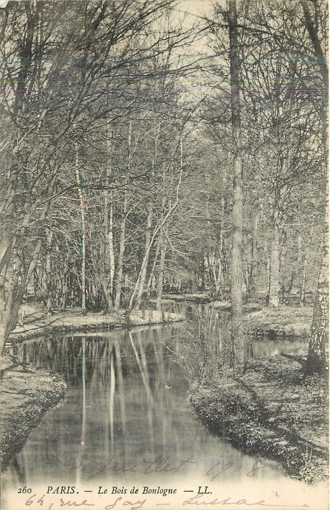 CPA Paris Le Bois de Boulogne 