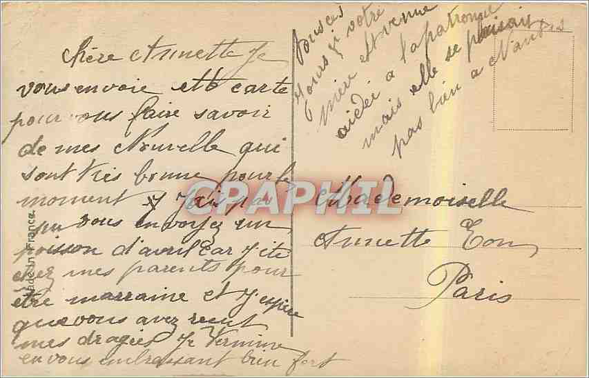 Jeune femme en fourrure — Doux Souvenir — REX 4556 — Achterkant