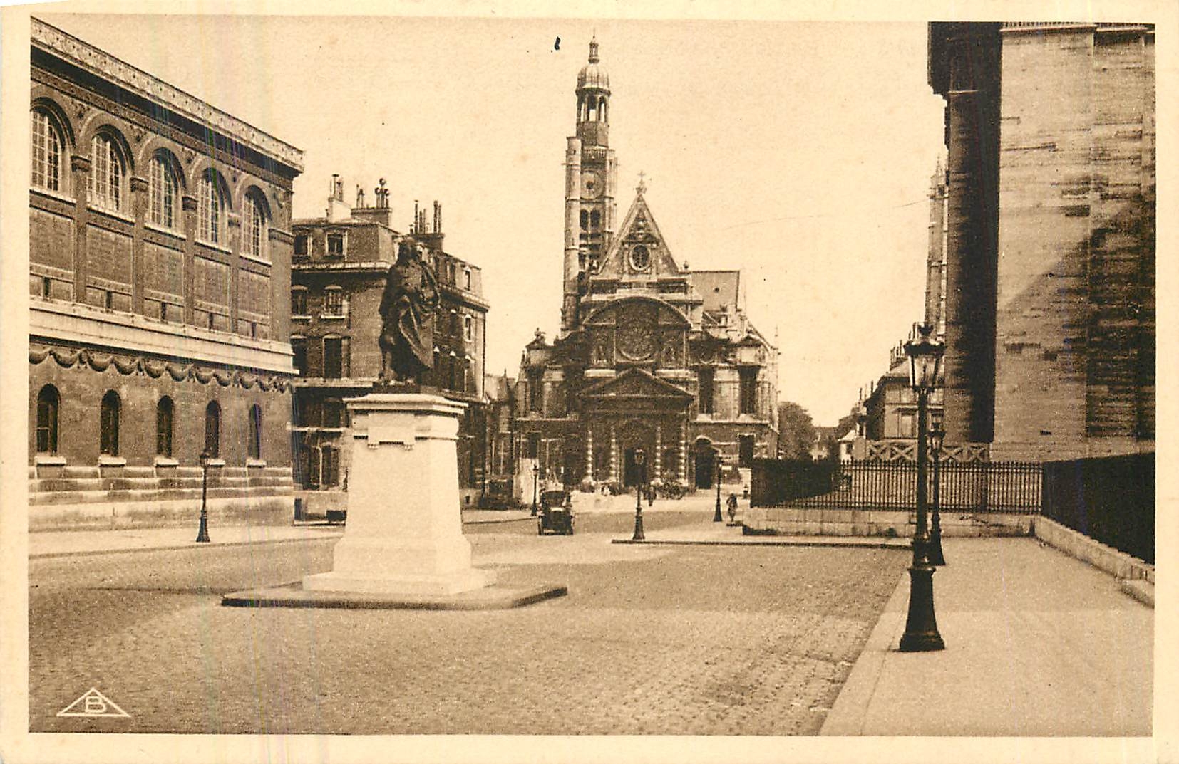 CPA Vues de Paris Eglise St Etienne du Mont 