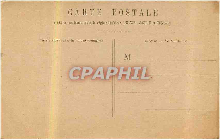 CPA Paris Ministere de la Guerre  — Rückseite