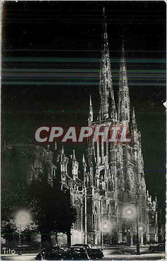 Cathédrale de Bordeaux — la nuit — Tito