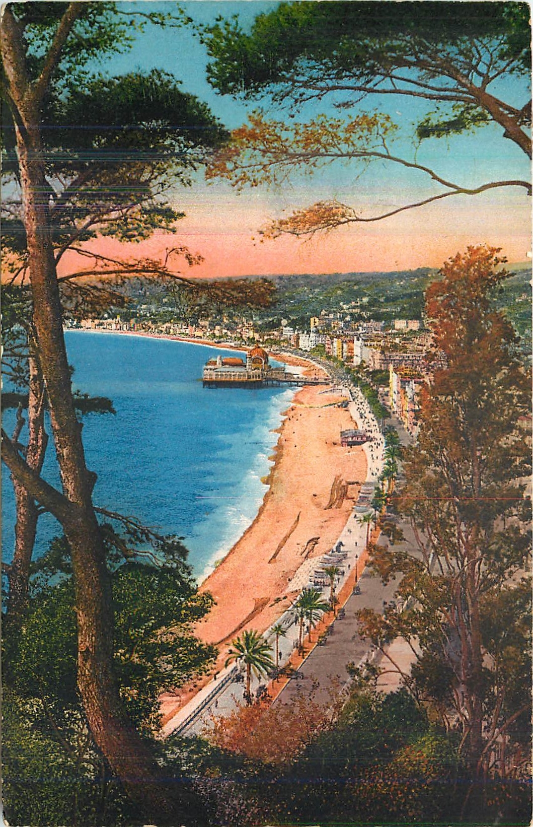 CPA Nice Vue Generale prise du Chateau 