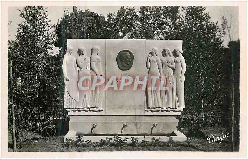 CPM Bellac Haute Vienne Monument Jean Giraudoux 
