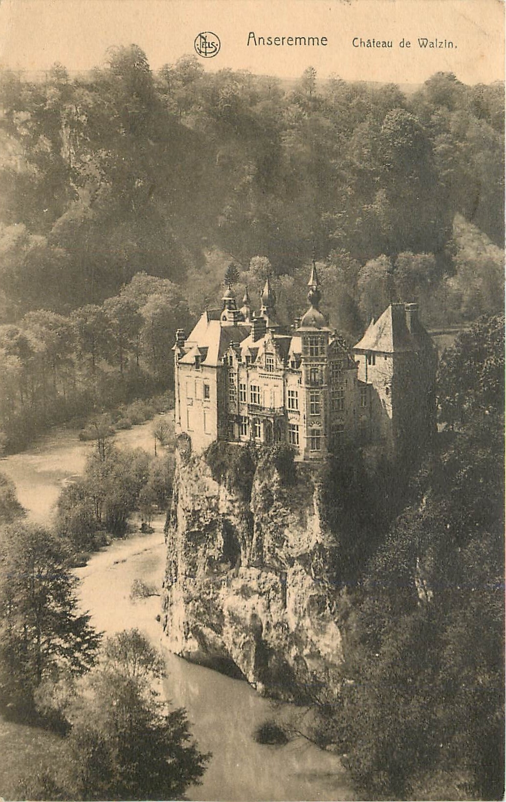 CPA Anseremme Chateau de Waizin 