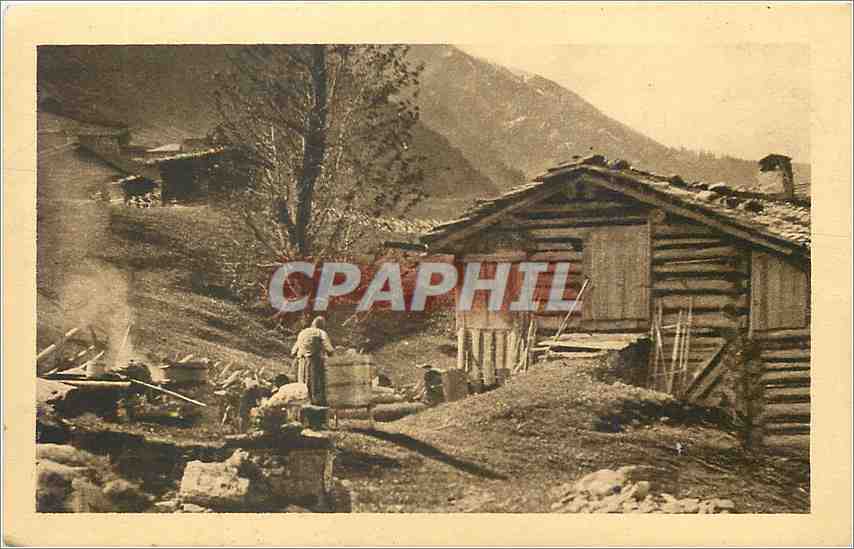 CPA Chocolat Klaus Le Locle Suisse Morteau Suisse Maison