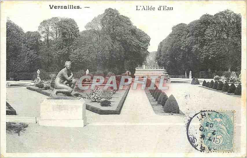 Versailles. — L'Allée d'Eau — Graphil