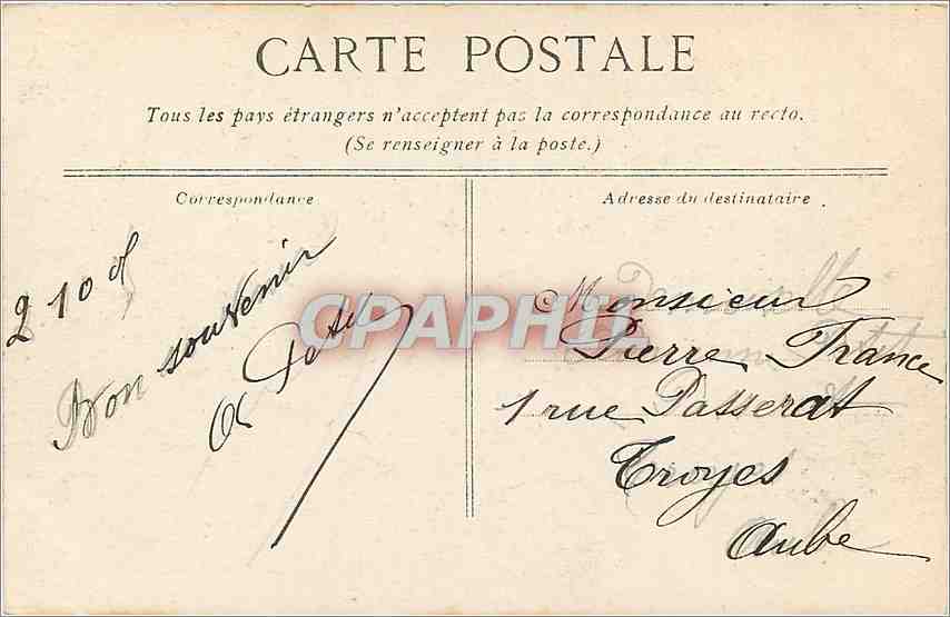 CPA Versailles Le Pavillon de la Musique a Trianon  — Back
