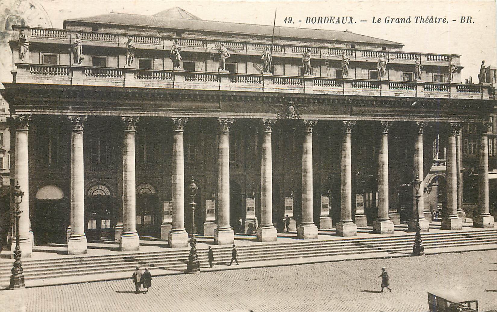 CPA Bordeaux Le Grand Theatre 