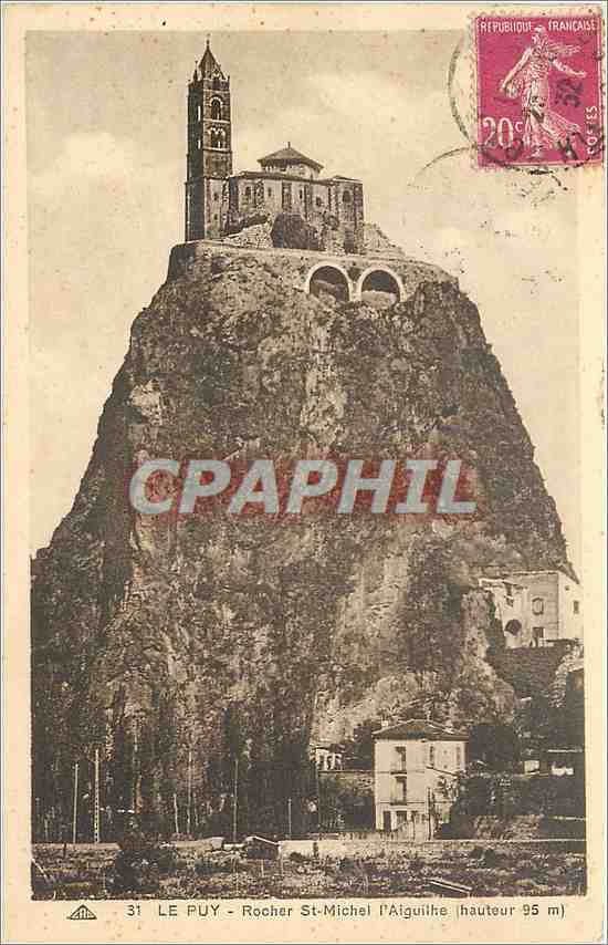 CPA Le Puy Rocher St Michel l'Aiguilhe 
