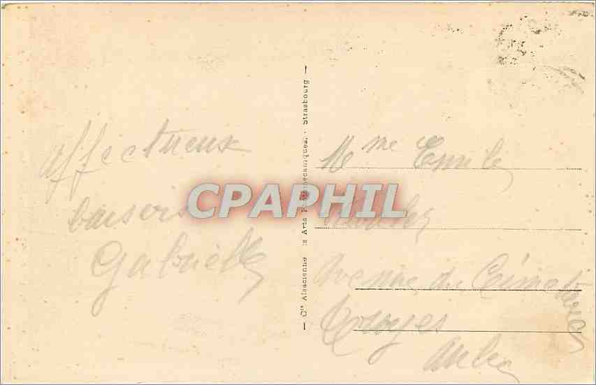 CPA Le Puy Rocher St Michel l'Aiguilhe  — Rückseite