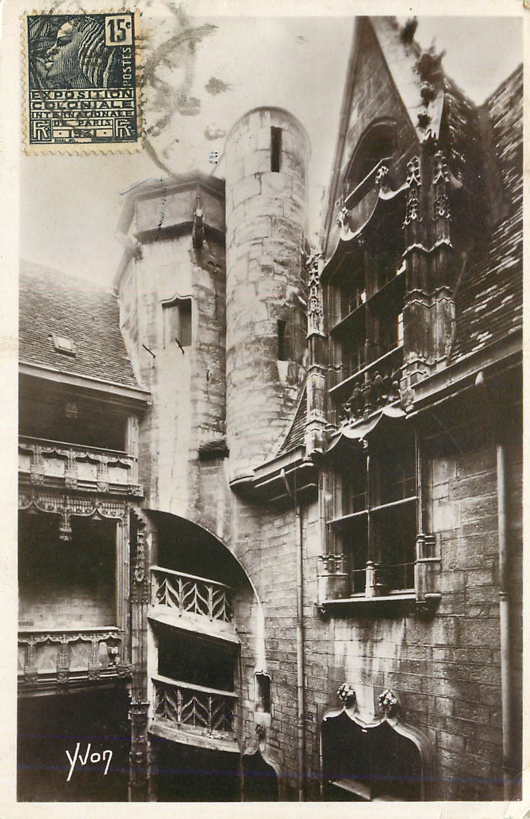 CPA Dijon Cote d'Or Hotel Chambellan Maison de Ambassadeurs 