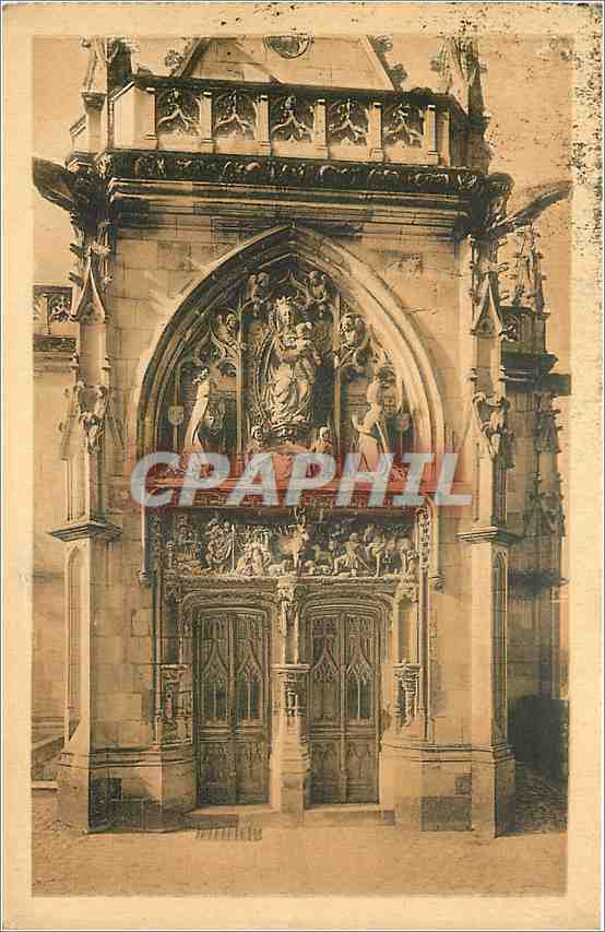 CPA Chateau d'Amboise I et L Porte de la Chapelle St Hubert 
