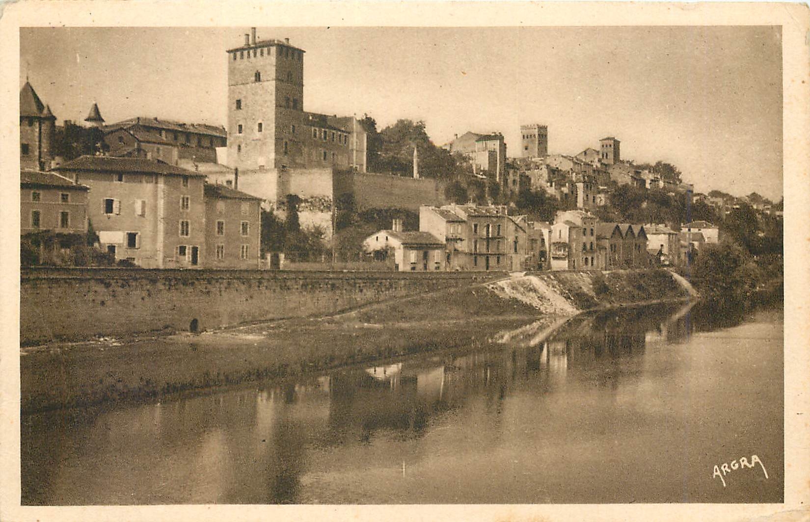 CPA Cahors Le Lot et l'Ancienne Ville 