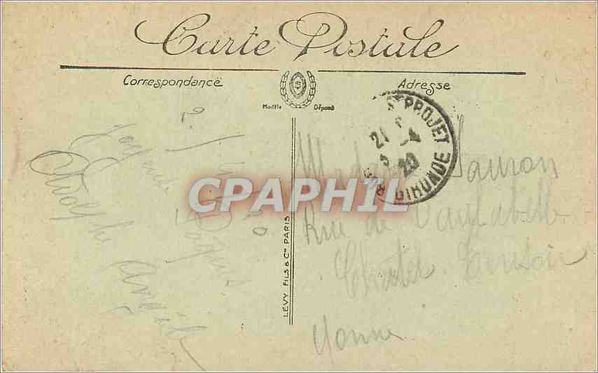 La Tour de la Grosse Cloche — Bordeaux — Maison RiQUARD 105 — Rückseite