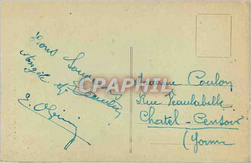 CPA Rouen Palais de Justice Pignon et Escalier Rue aux Juits  — Verso