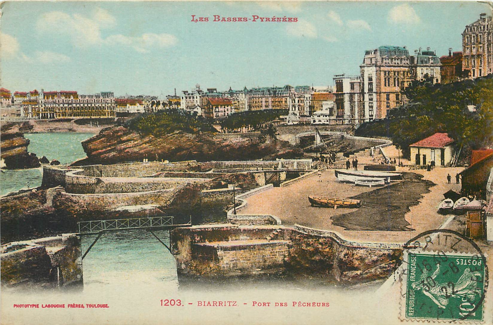 CPA Biarritz Port des Pecheurs 