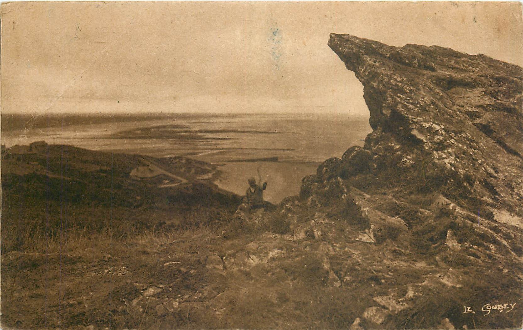 La Roche Biard — Carte postale pittoresque — Éditeur LE COUBÉY