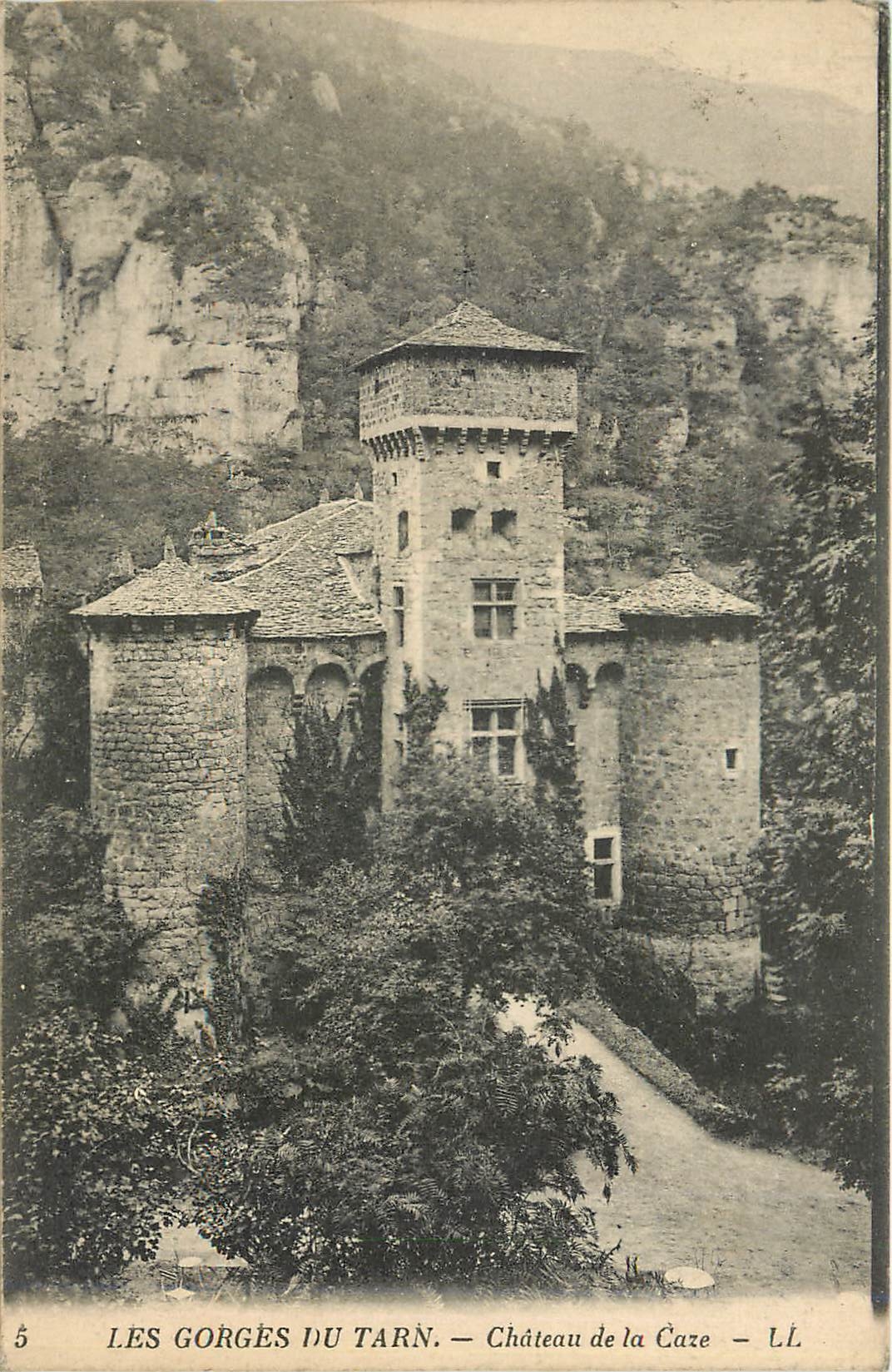 CPA Les Gorges du Tarn Chateau de la Caze 