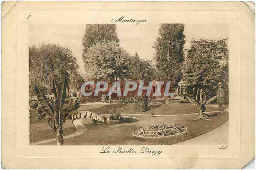 CPA Montargis Le Jardin Durzy 