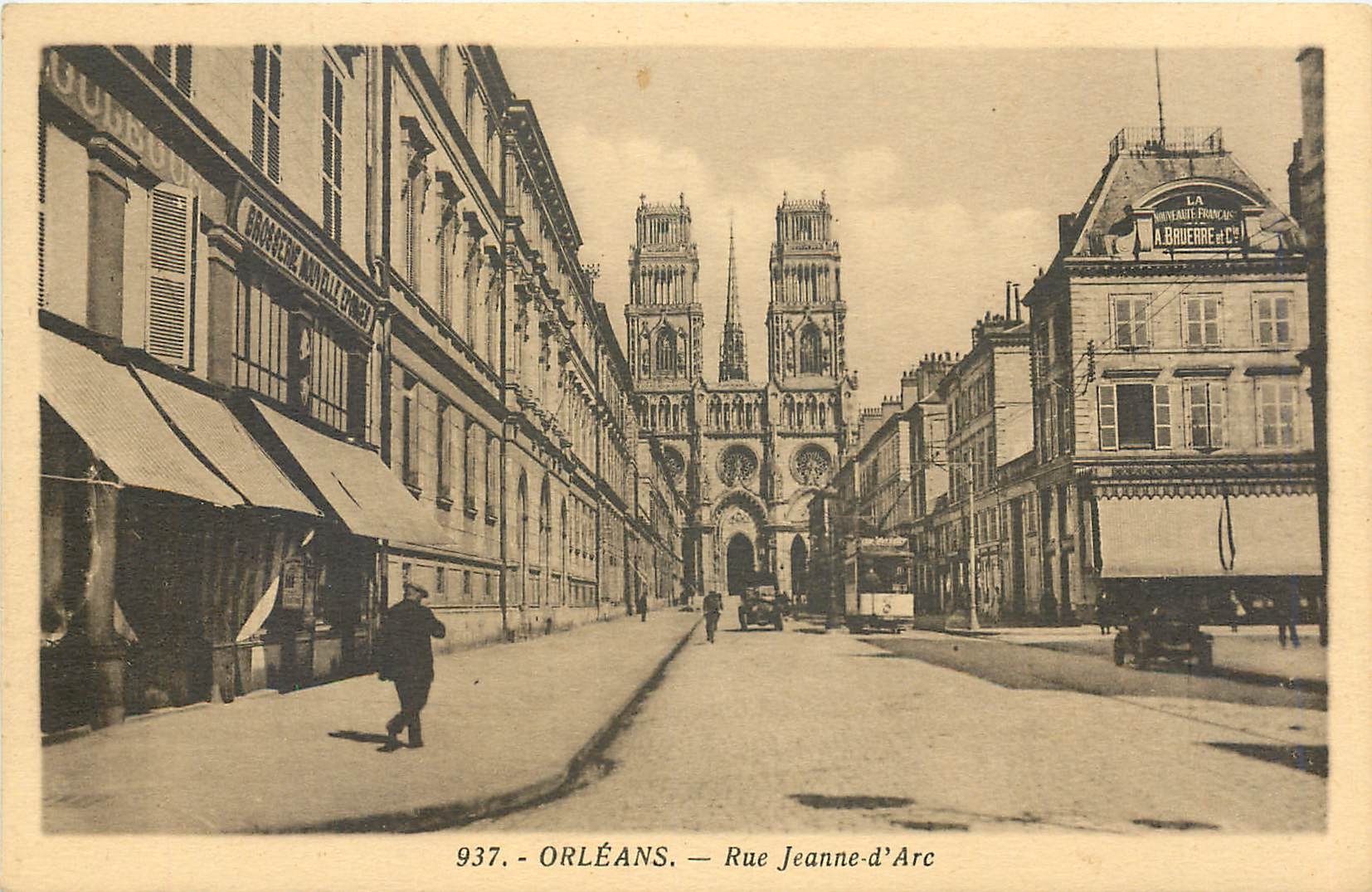 Orléans — Rue Jeanne-d'Arc — Yve André, éditeur, Orléans