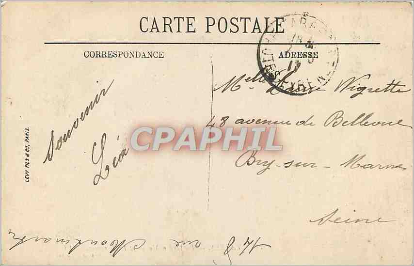 Tarbes — Le Jardin Massey et les Pyrénées — Édition 'Unic' Tarbes — Rückseite