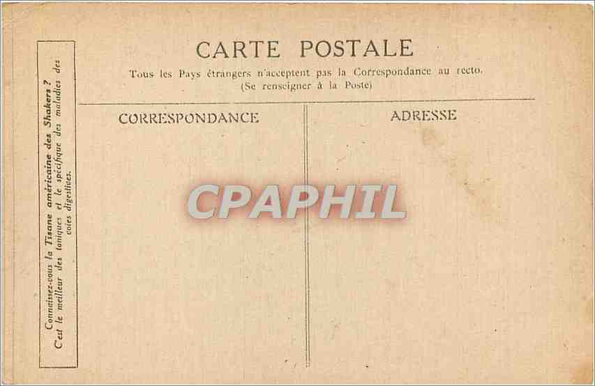 CPA Rouget de Lisle chantant pour la premiere fois la Marseillane  — Rückseite