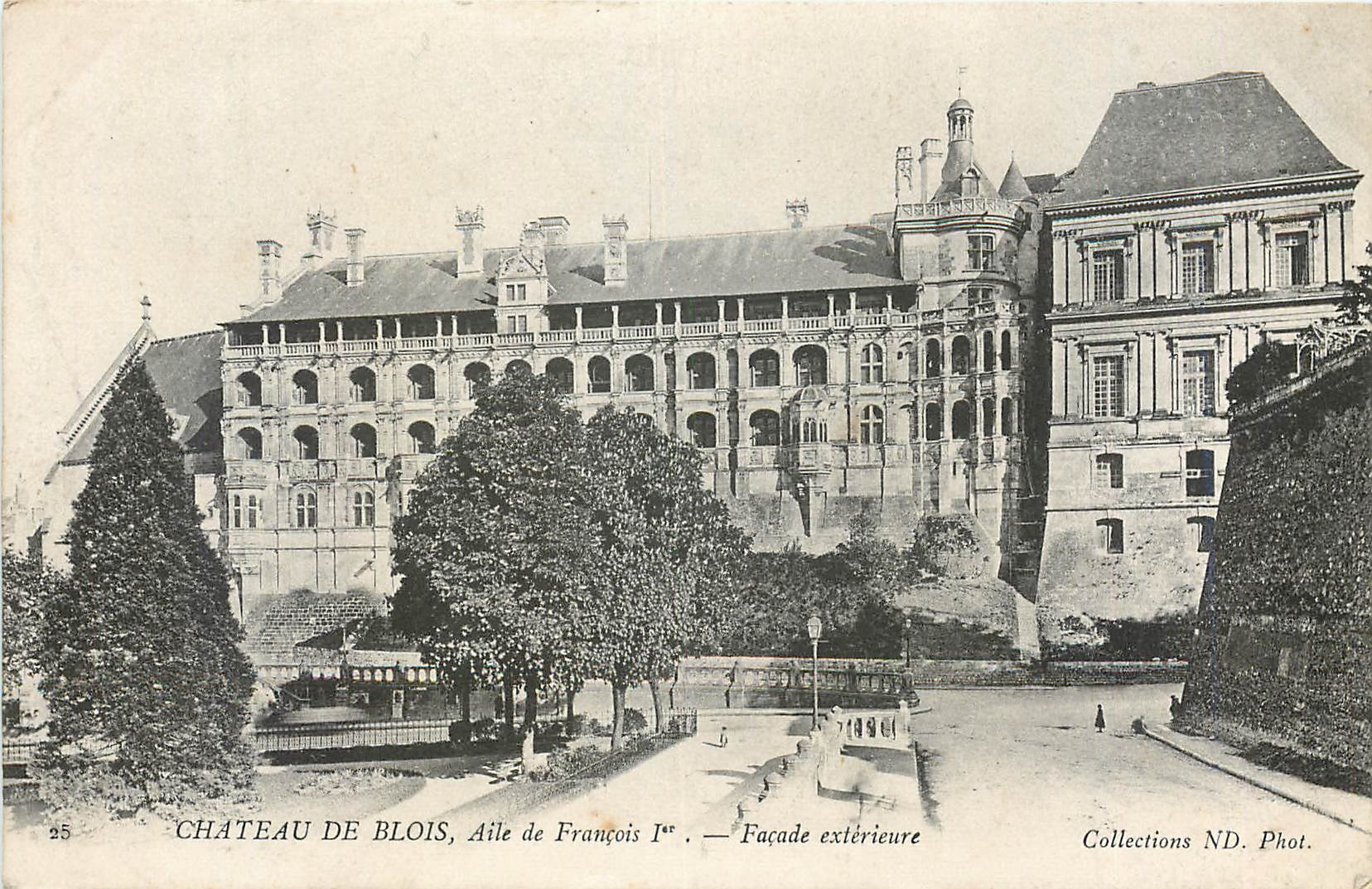 CPA Chateau de Blois Aile de Francois Facade exterieure 
