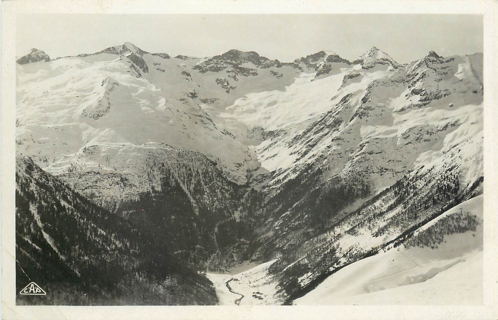CPA Superbagneres Vue vers le Cirque du Lys 