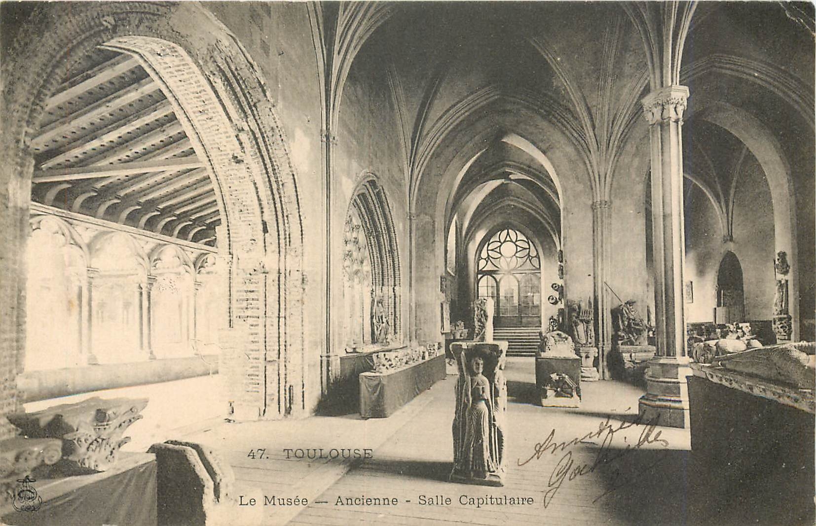 CPA Toulouse Le Musee Ancienne Salle Capitulaire 