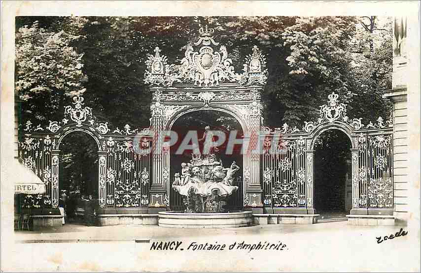 CPA Nancy Fontaine d'Amphitrite 