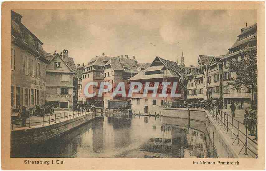 CPA Strassburg Im kleinen Frankreich 