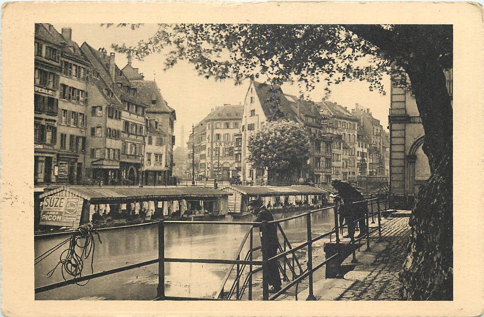CPA Strasbourg Quai des Pecheurs 