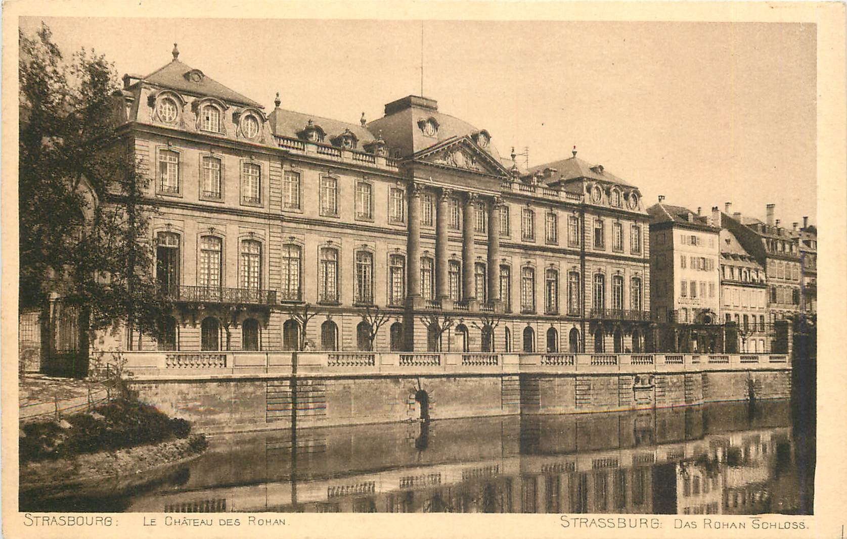 CPA Strasbourg Le Chateau des Roman 