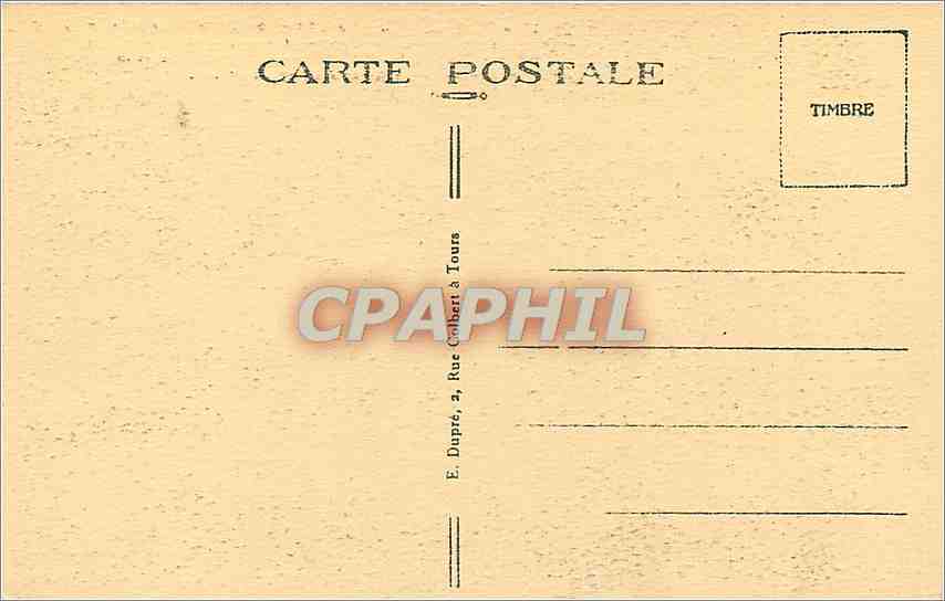 Chambord - Le Château - Aile François Ier - A.P. — Rückseite