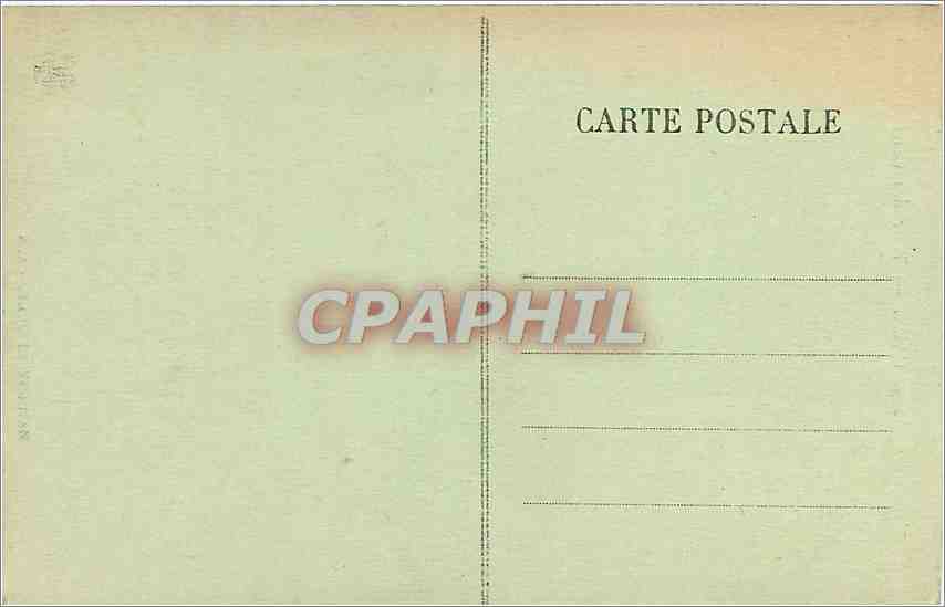 CPA Caen Tour des Gens d'Armes  — Verso