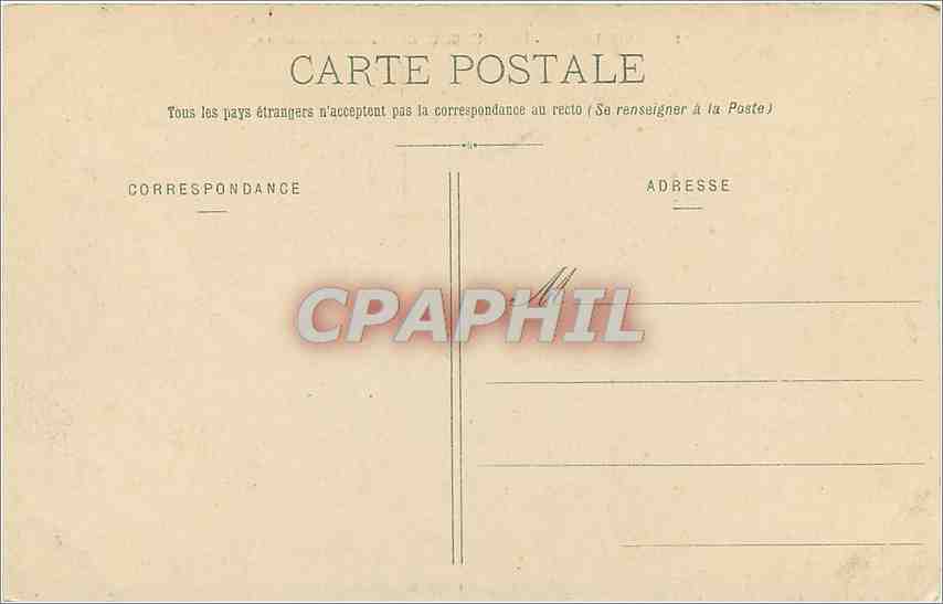 CPA Auvergne La Bourboule Le Casino Chardon  — Rückseite