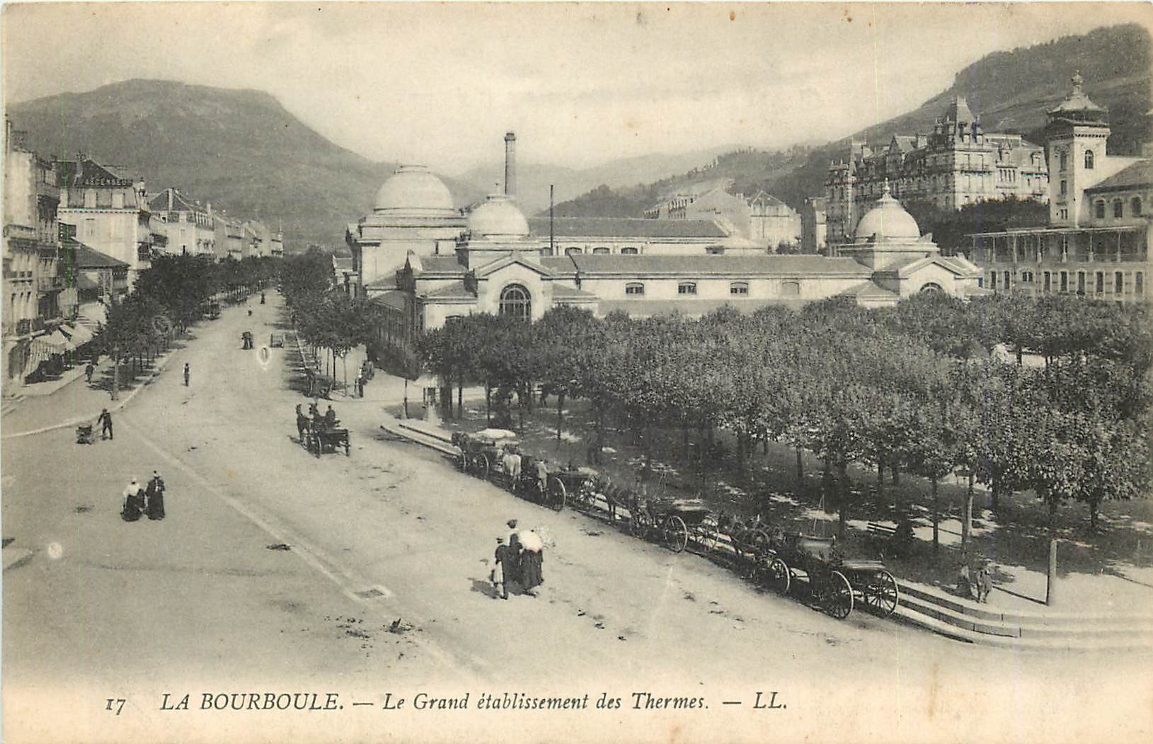 CPA La Bourboule Le Grand Etablissement des Thermes 