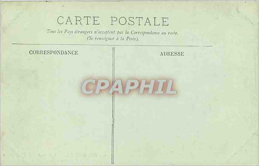 CPA La Bourboule Vue prise de la Laiterie du Mont Sans Souci  — Rückseite