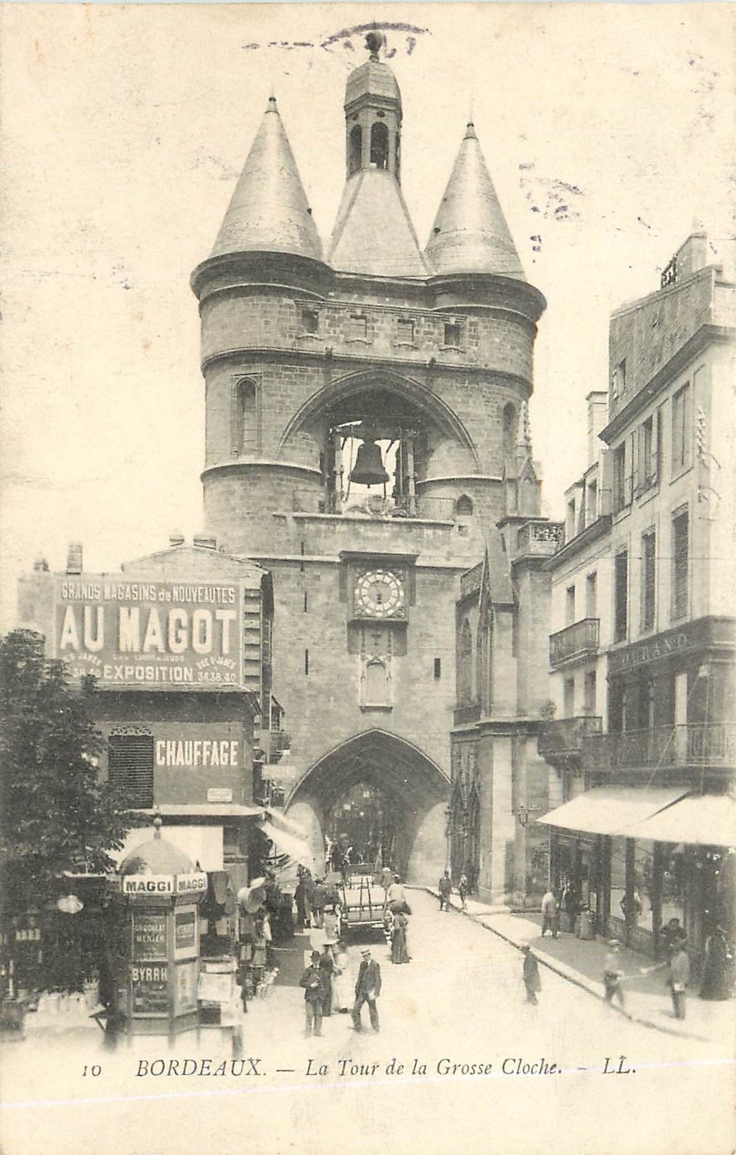 CPA Bordeaux La Tour de la Grosse Cloche 