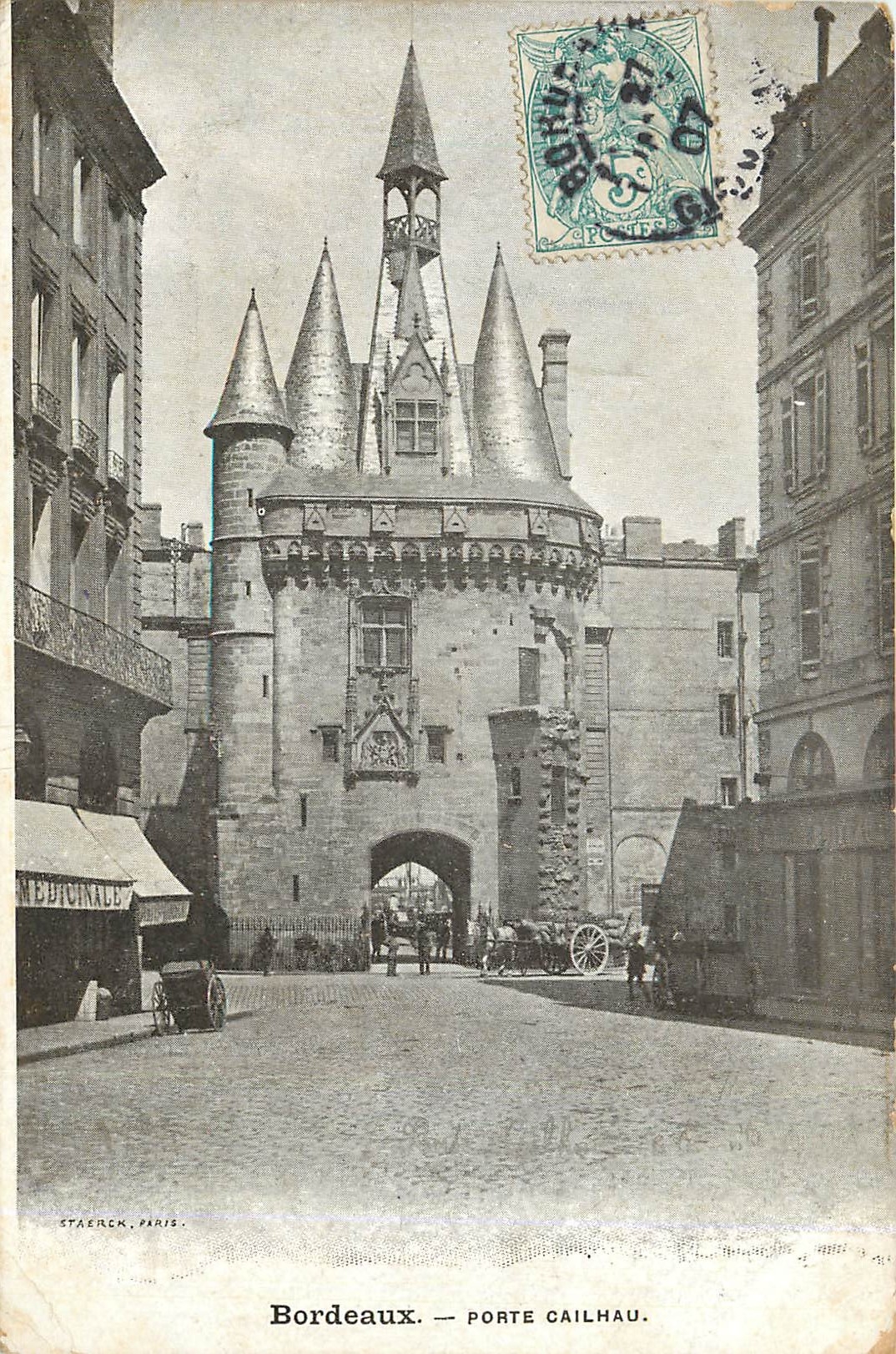 CPA Bordeaux Porte Cailhau 