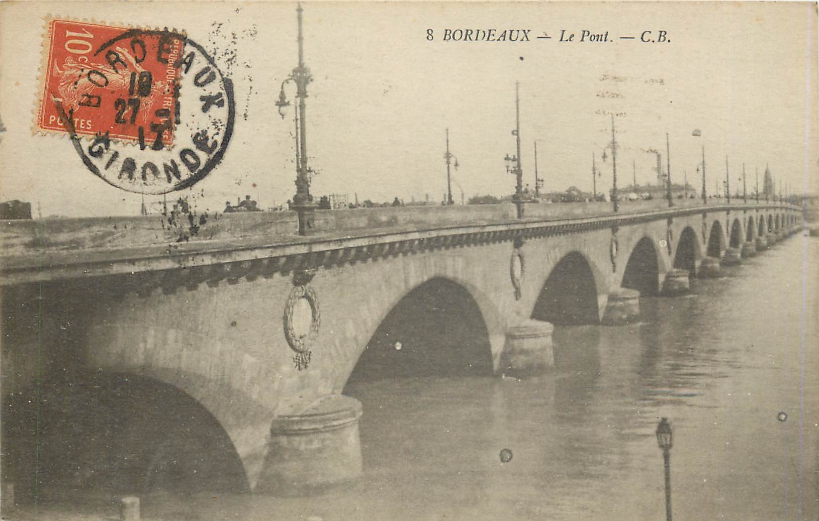 CPA Bordeaux Le Pont 