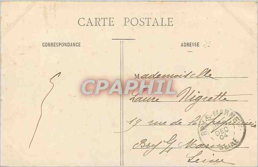 CPA Paris Le Lac du Bois de Boulogne  — Rückseite