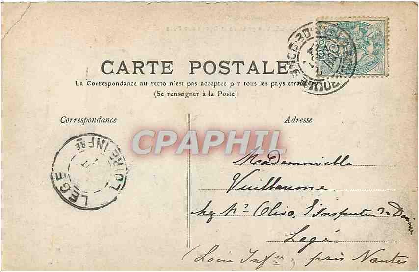La Bourboule, Vue prise de la Roche des Fées — Puy-de-Dôme — 231 — Éditeur non visible — Reverso