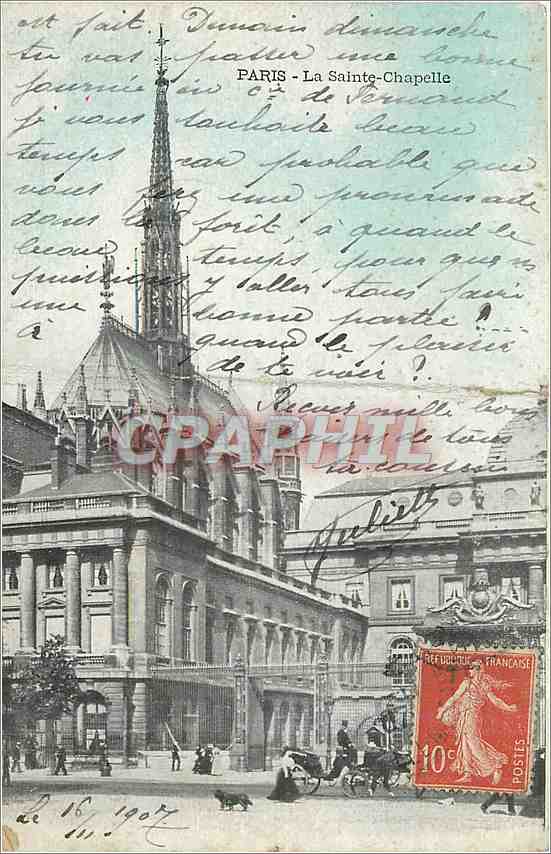 CPA Paris La Sainte Chapelle 