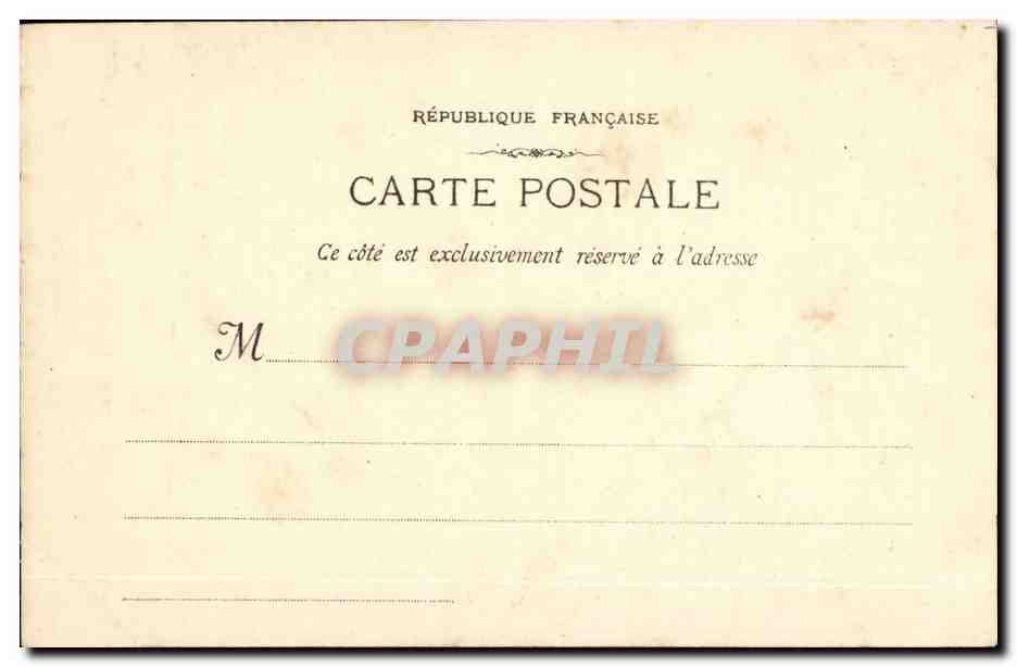CPA Folklore Costume Type Marseillais Une poissonniere Lei Bello Lei Vivo (Marseille) — Verso