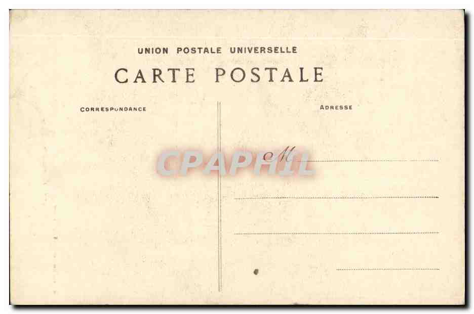 CPA Costume Folklore Au pays creusois Y te jure Marguerito de ne jamais t'oublida — Verso