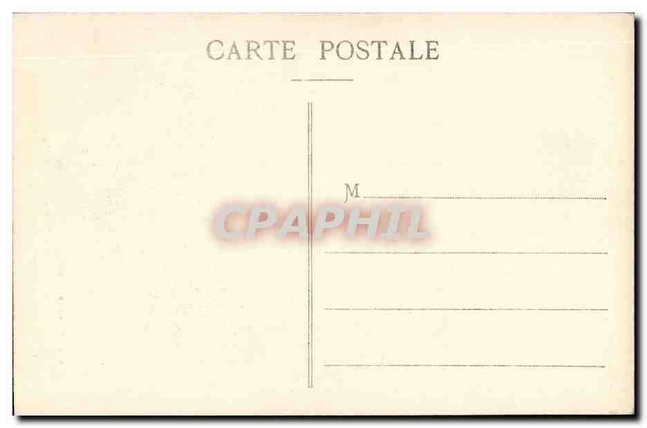CPA Costume Folklore Au pays Creusois Y faut qui aide Mama a faire le menage per na (enfant) — Verso