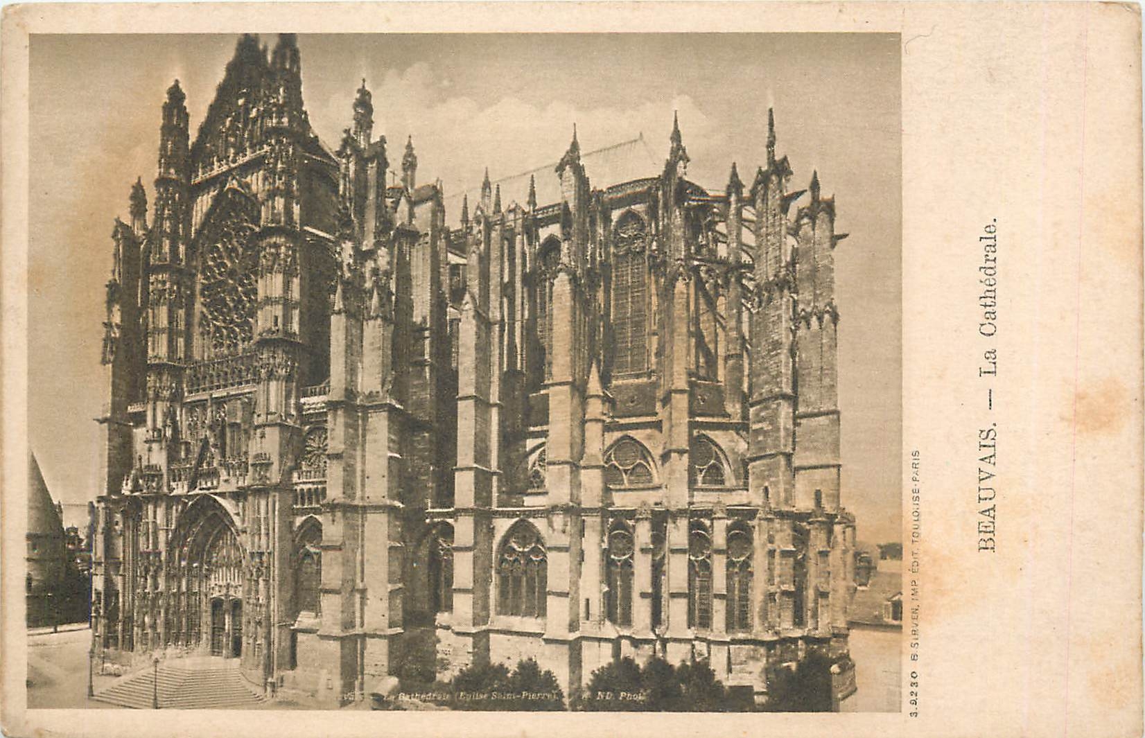 CPA BEAUVAIS La Cathedrale