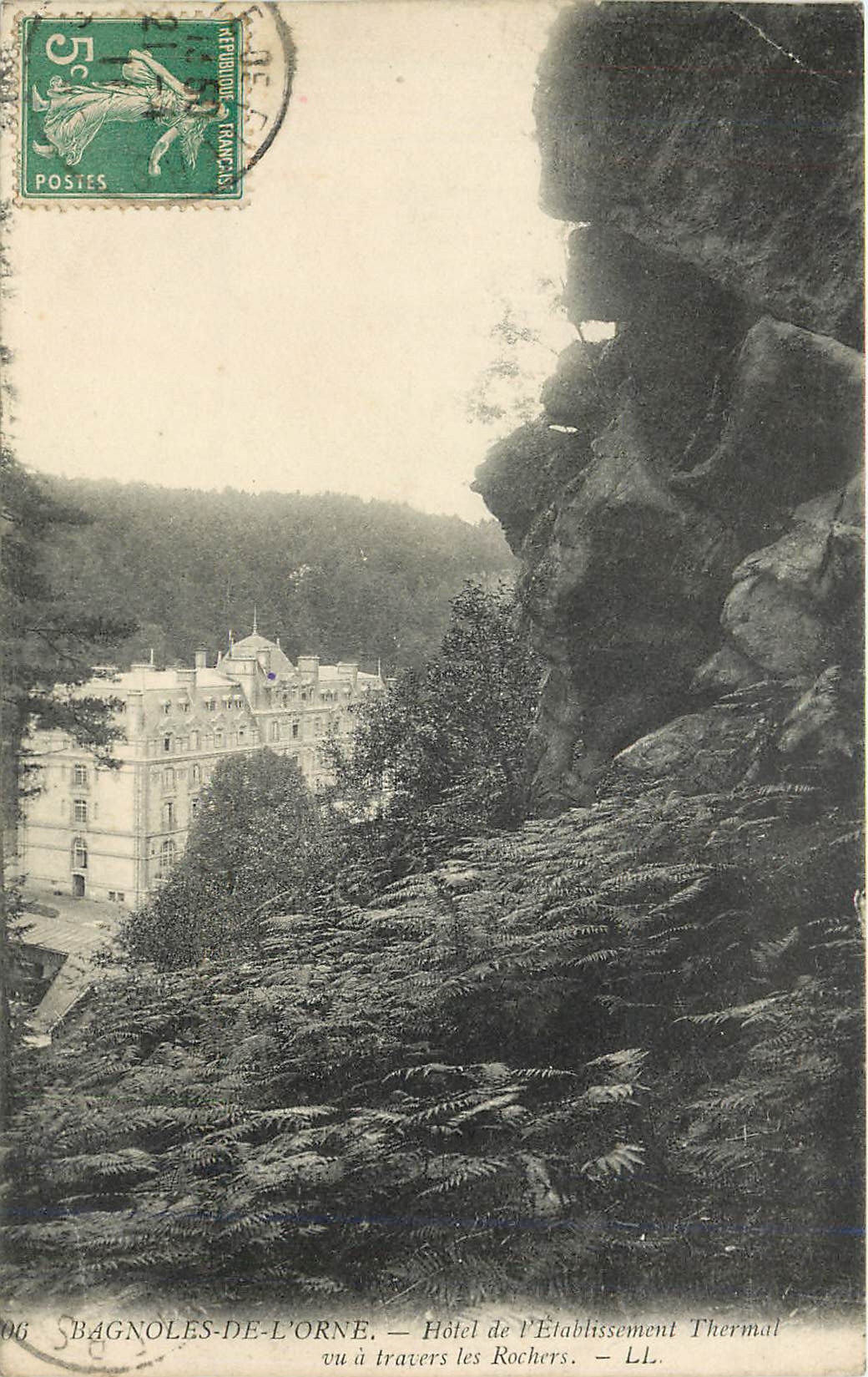 CPA BAGNOLES-DE-L'ORNE - Hotel de l'Etablissement Thermal